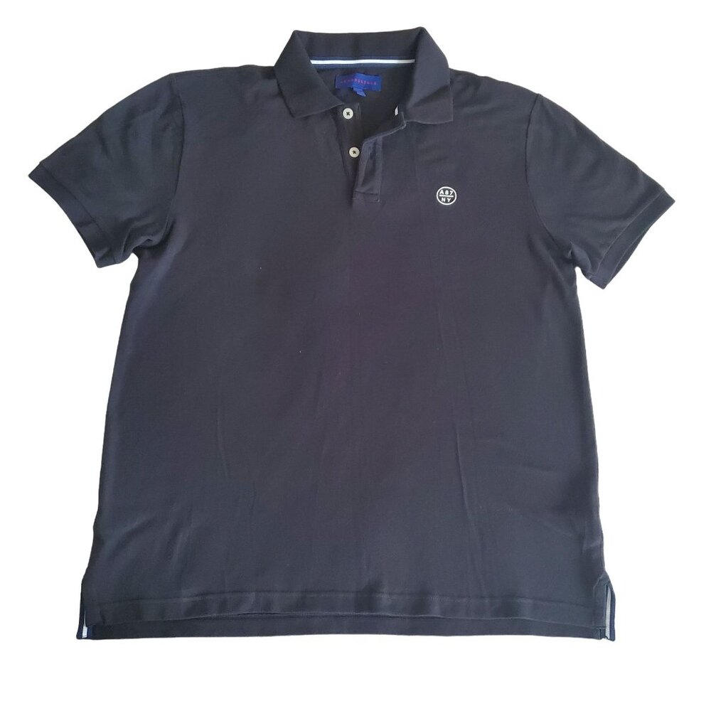 Aeropostale polo Mens Tee shirt black color short sleeve size large‎
